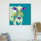 Turquoise Cow