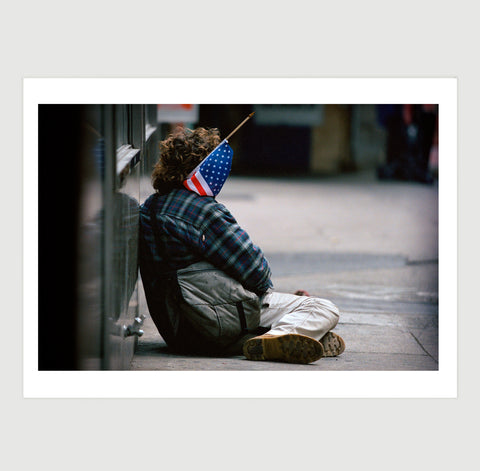 Homeless Man ,Times Square, NYC